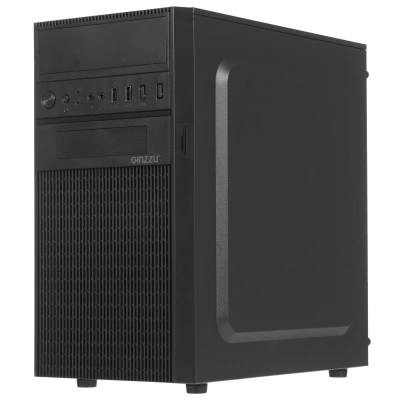 Корпус Ginzzu D190 2*USB 2.0,AU [D 190]