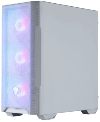 Компьютерный корпус MSI MAG FORGE M100R WHITE Mini-Tower [306-7G20W21-HH9]