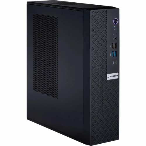 Компьютер KVADRA TAU SFF черный Core i3-12100 [Y20SYSCAS201R_D106B8]
