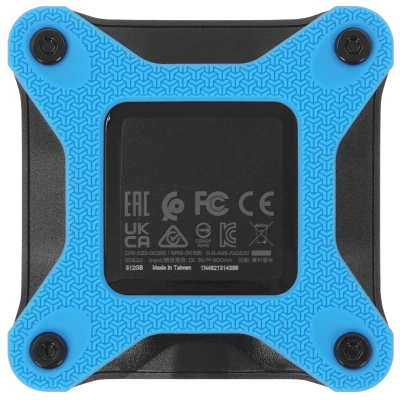 Внешний накопитель SSD 512Gb A-DATA SD620, External, USB 3.2, синий [SD620-512GCBL]