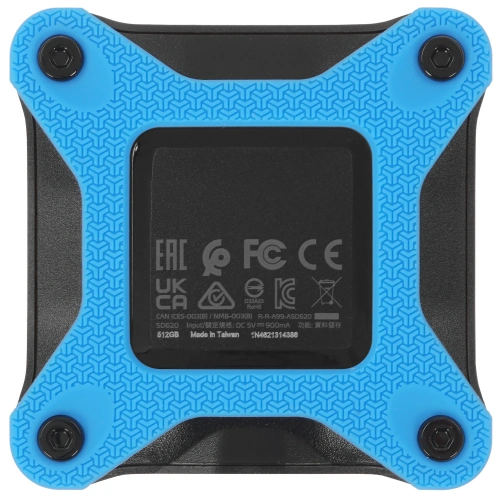 Внешний накопитель SSD 512Gb A-DATA SD620, External, USB 3.2, синий [SD620-512GCBL]