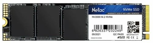 Накопитель SSD Netac 1Tb M.2 2280 NV2000 NVMe PCIe [NT01NV2000-1T0-E4X]