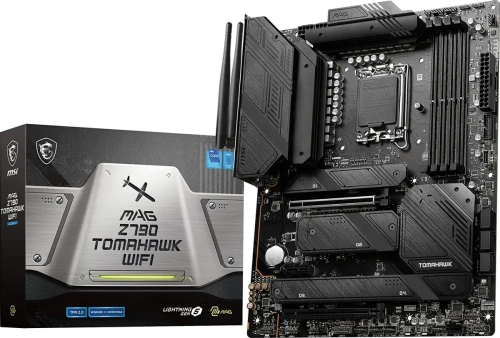 Материнская плата MSI MAG Z790 TOMAHAWK WIFI, LGA 1700, Intel Z790, 4xDDR5, 7xSATA [MAG Z790 TOMAHAWK WIFI]