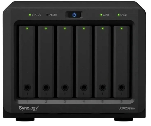 СХД настольное исполнение 6BAY NO HDD DS620SLIM SYNOLOGY [DS620SLIM]
