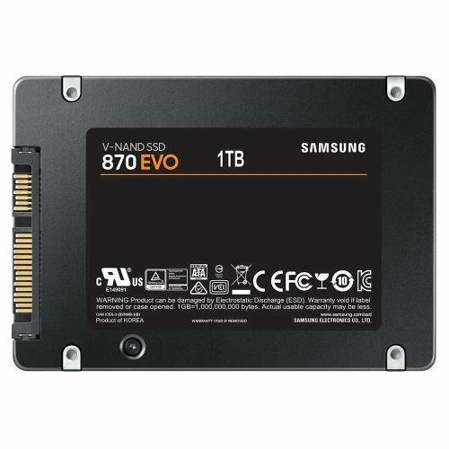 Накопитель SSD Samsung 870 EVO 1TB  Series [MZ-77E1T0BW]