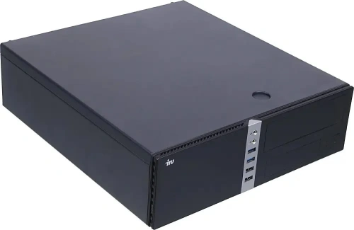 Компьютер ПК IRU Office 310H6S SFF i3 12100 (3.3) 8Gb SSD256Gb UHDG 730 Free DOS GbitEth 300W черный [2061129]