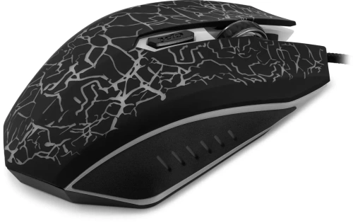 Мышь проводная Oklick 896G черный, 12800 dpi, USB, кнопки - 5 [1431690]