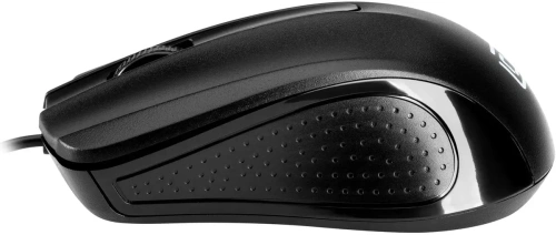 Мышь проводная Oklick 225M черный, 1200 dpi, USB, кнопки - 3 [225M черный]