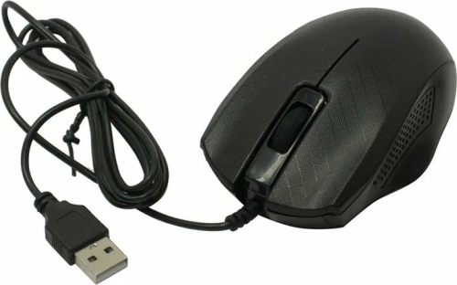 Мышь проводная ExeGate Professional Standard SH-9027 черный, 1000 dpi, USB, кнопки - 3 [EX264100RUS]