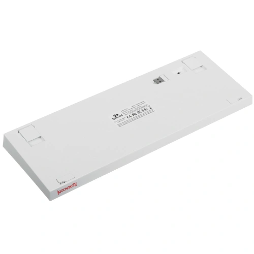 Клавиатура Defender REDRAGON VEIGAR беспроводная USB, Bluetooth/Радиоканал, бело-голубая [71476]