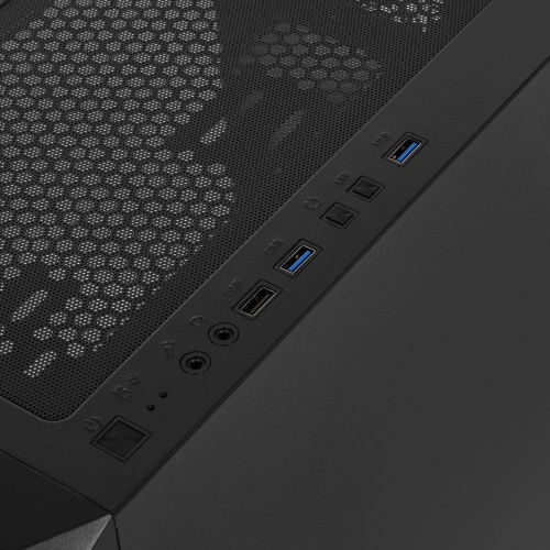 Компьютерный корпус 1STPLAYER TRILOBITE T5 черный mATX [T5-BK-4F1]