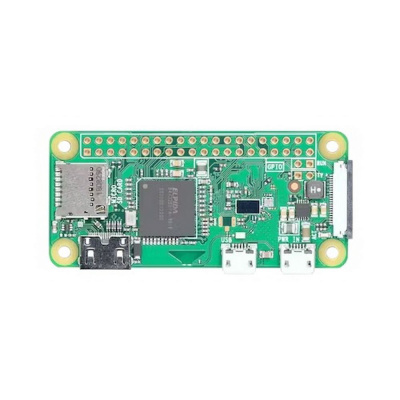 Одноплатный компьютер Raspberry Pi Raspberry Pi Zero W 1GHz single-core CPU, 512MB RAM, Mini HDMI port, Micro USB OTG port, Micro USB power, HAT-compatible 40-pin header, Composite video and reset headers [RA219 / Raspberry Pi Zero W]
