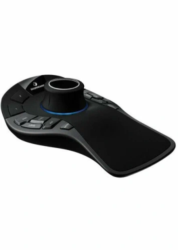 Мышь проводная 3DConnexion SpaceMouse Pro черный, 2000 dpi, USB, кнопки - 15 [3DX-700040]