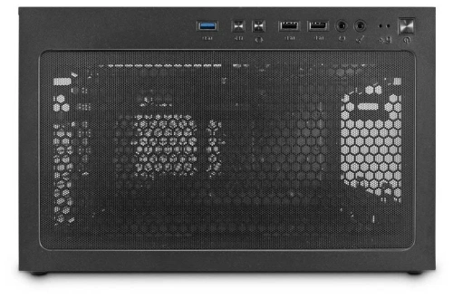 Компьютерный корпус 1STPLAYER FIREBASE X4-M черный mATX [X4-M-BK-2F1P-1F1]