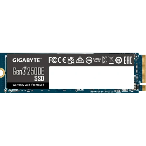 Накопитель SSD GIGABYTE AORUS Gen3 2500E 500Gb M.2 2280, PCIe 3.0 x4 [G325E500G]