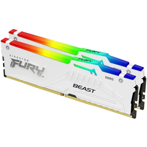 Оперативная память Kingston Fury Beast RGB DDR5 2x32GB 5200MHz [KF552C40BWAK2-64]