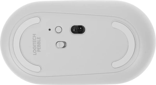Мышь беспроводная Logitech Pebble M350 белый, 1000 dpi, кнопки - 3 [910-005541]