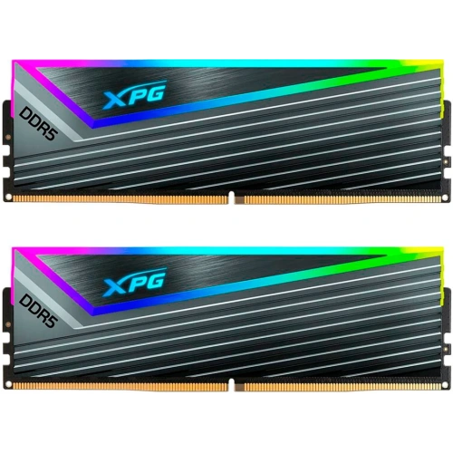 Оперативная память XPG Caster DDR5, 32Gb (2x16Gb), 6400MHz, CL32 [AX5U6400C3216G-DCCAGY]