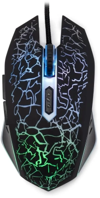 Мышь проводная Oklick 896G черный, 12800 dpi, USB, кнопки - 5 [1431690]