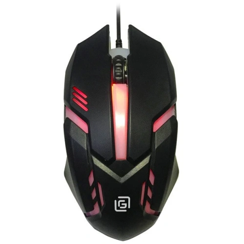 Мышь проводная Oklick черный, 1000 dpi, USB, кнопки - 3 [396M INSOMNIA]