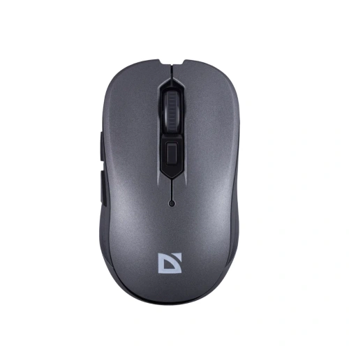 Мышь беспроводная Defender Gassa MM-105 серый, 1600 dpi, радиоканал, USB, кнопки - 6 [52104]