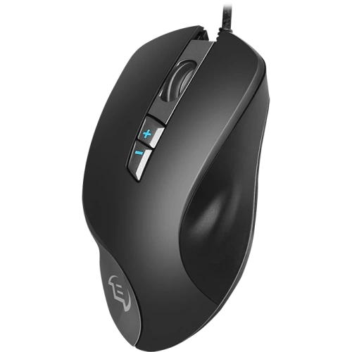 Мышь проводная SVEN RX-G970 черный, 4000 dpi, USB [SV-016401]