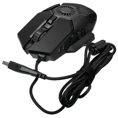 Мышь проводная SVEN RX-G880 черный, 7000 dpi, USB, кнопки - 7 [SV-021054]