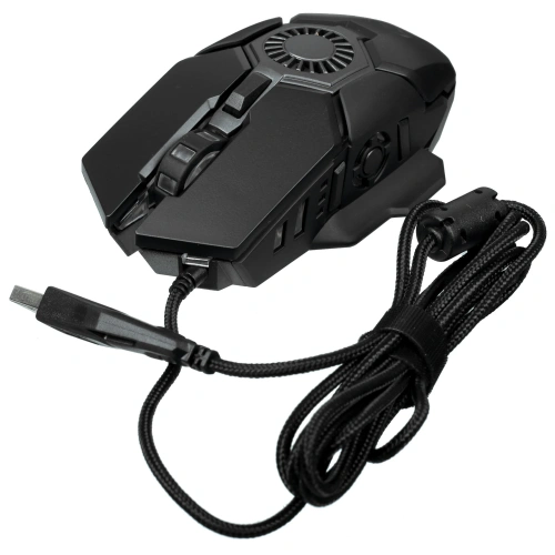 Мышь проводная SVEN RX-G880 черный, 7000 dpi, USB, кнопки - 7 [SV-021054]