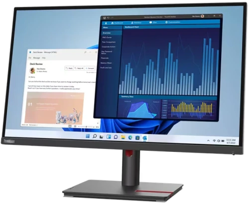 Монитор 27" Lenovo ThinkVision T27p-30 IPS 3840x2160, 60 Гц [63A9GAT1EU]