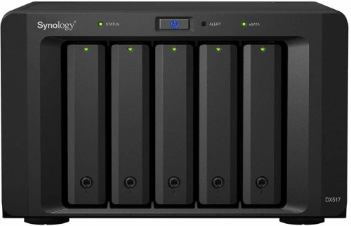 Модуль расширения СХД 5BAY NO HDD ESATA DX517 SYNOLOGY [DX517]