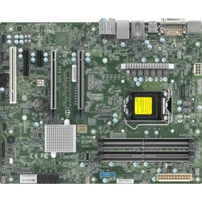Материнская плата Supermicro MBD-X12SAE-B, LGA 1200, Intel W480, 4xDDR4, 4xSATA, 2xM.2, 3xPCIe 3.0, 1xDP, 1xHDMI, 1xDVI-D, 2xUSB-A 2.0, 2xUSB-A 3.2 Gen 1, 3xUSB-A 3.2 Gen 2, 1xUSB-C 3.2 Gen 2, 1x 2.5Gb LAN, 1x 1Gb LAN, 5.1, 1xCOM, [MBD-X12SAE-B]