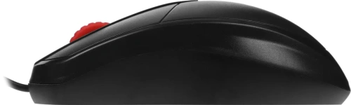 Мышь проводная Defender Icon MB-057 черный, 1000 dpi, USB, кнопки - 3 [52057]