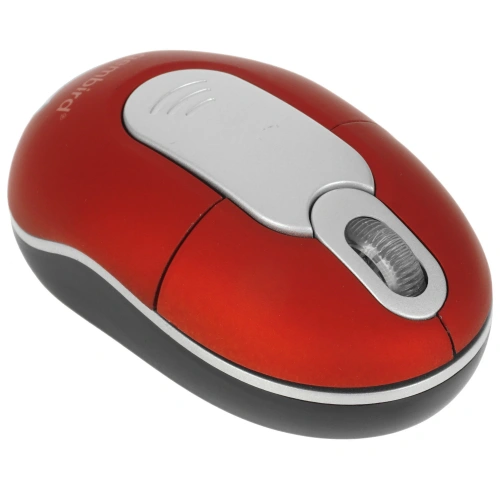 Мышь беспроводная Gembird MUSW-605 красный, 1200 dpi, кнопки - 3 [19483]
