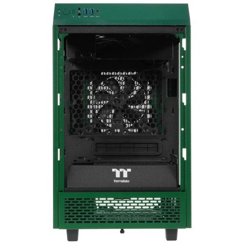 Компьютерный корпус Thermaltake The Tower 100 Racing Green без БП [CA-1R3-00SCWN-00]