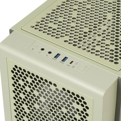Компьютерный корпус Thermaltake Ceres 300 TG ARGb Matcha зеленый без БП [CA-1Y2-00MEWN-00]