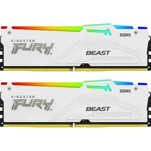 Оперативная память Kingston Fury Beast RGB DDR5 2x32GB 5200MHz [KF552C40BWAK2-64]