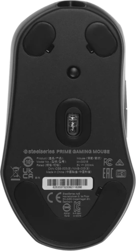 Мышь проводная SteelSeries Prime черный, 18000 dpi, USB, кнопки - 6 [62533]