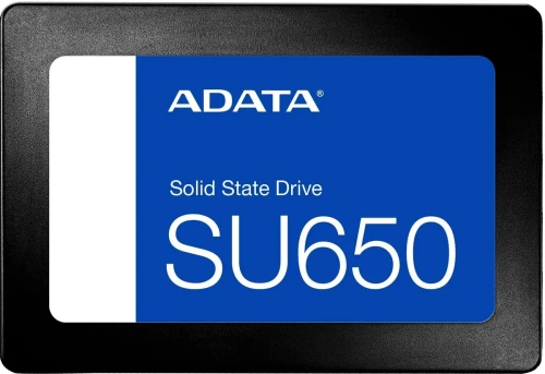 Накопитель SSD ADATA SU650, 256Gb, SATA III, 2.5&quot;, R/W 520/450 [ASU650SS-256GT-R]
