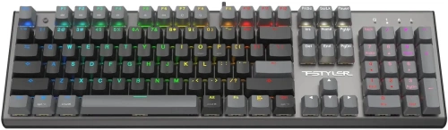 Клавиатура A4Tech Fstyler FS100 Neon проводная, USB, черный [FS100 черный]