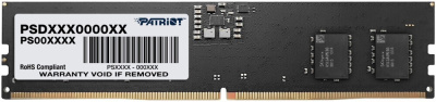 Оперативная память Patriot SL DDR5 16GB 5600MHz UDIMM [PSD516G56002]