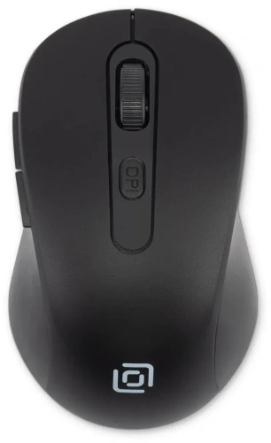 Мышь беспроводная Oklick 677MW черный, 1600 dpi, радиоканал, USB, кнопки - 6 [1520859]
