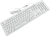 Клавиатура Oklick 420MRL [1091227] проводная, USB, белый [1091227]