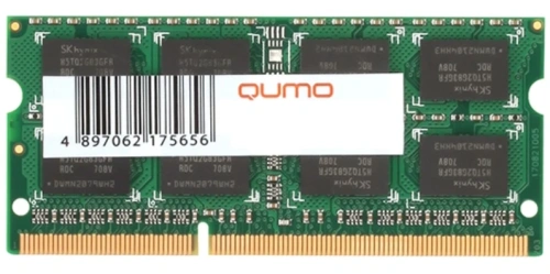 Оперативная память QUMO DDR3 SODIMM 8GB QUM3S-8G1333C9(R) PC3-10600, 1333MHz [QUM3S-8G1333C9R]