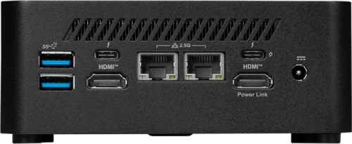 Компьютер MSI Cubi NUC 1M-045XRU, черный, Intel Core 3 [9S6-B0B111-219]