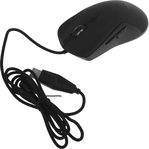 Мышь проводная Defender Arga GM-049 черный, 3600 dpi, USB, кнопки - 6 [52049]