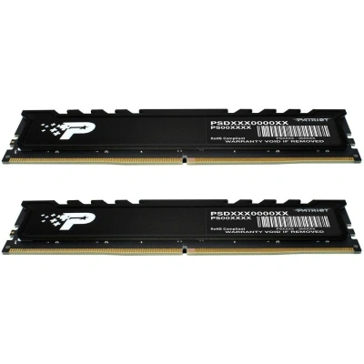 Оперативная память Patriot Signature Premium DDR5, 16Gb (2x8 Gb), 4800 MHz [PSP516G4800KH1]