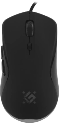 Мышь проводная Defender Arga GM-049 черный, 3600 dpi, USB, кнопки - 6 [52049]