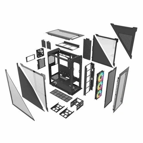 Компьютерный корпус Thermaltake Divider 500 TG ARGb [CA-1T4-00M1WN-01]