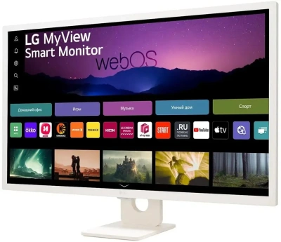 Монитор 31.5&quot; LG 32SR50F-W IPS 1920x1080, 60 Гц [32SR50F-W.ARUZ]