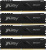 Оперативная память Kingston 32GB 3600MHz DDR4 CL17 DIMM (Kit of 4) FURY Beast Black [KF436C17BBK4/32]